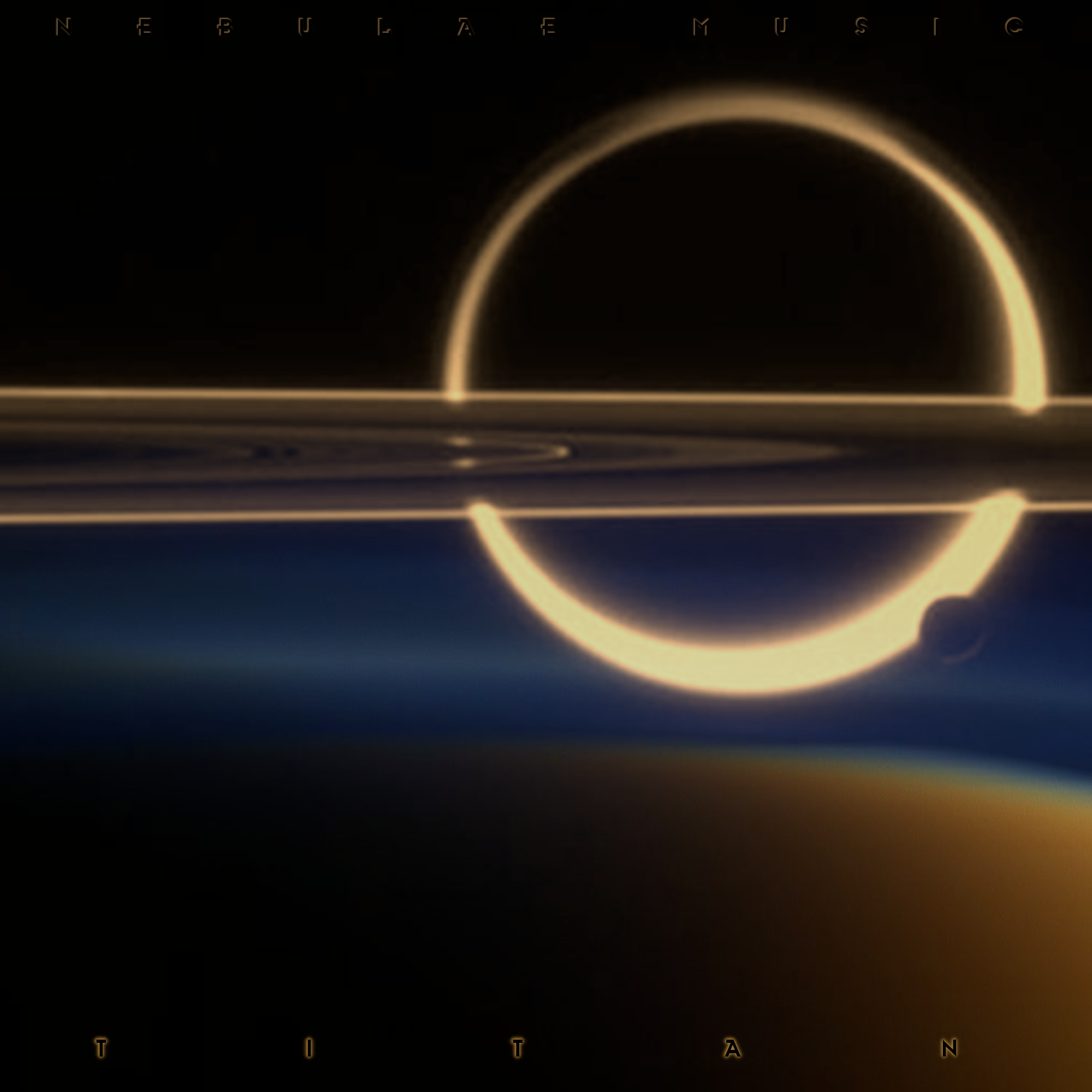 Artwork for "Titan", imaged from NASA