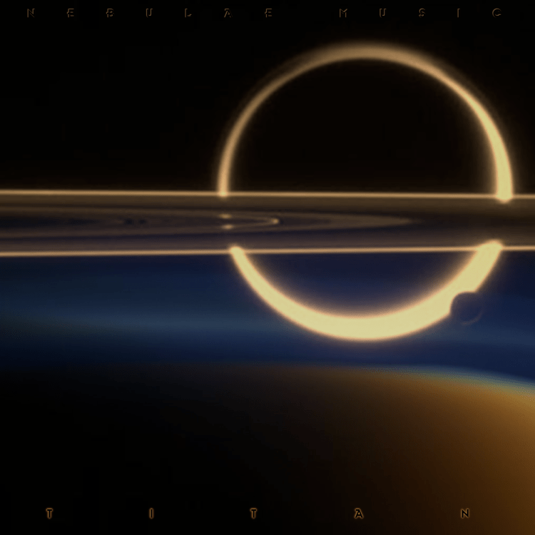 Artwork for "Titan", imaged from NASA
